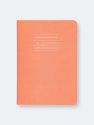 Everyday Notebook in Lined - Coral