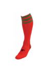Childrens/Kids Pro Football Socks - Red/Green - Red/Green