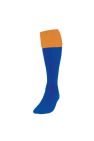 Precision Childrens/Kids Turnover Football Socks (Royal Blue/Amber Glow) - Royal Blue/Amber Glow