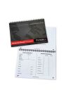 Precision Referee Assessors Notebook (Black/White) (One Size) - Black/White