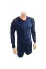 Precision Unisex Adult Marseille T-Shirt & Shorts Set (Navy/Red) - Navy/Red