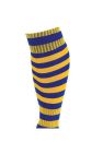 Precision Unisex Adult Pro Hooped Football Socks (Royal Blue/Gold)