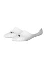 Puma Unisex Adult Liner Socks (Pack of 2) (White) - White