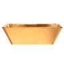 Doré 13" Gilded Glass Rectangular Bowl