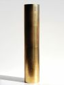 Doré 20" Gilded Glass Cylinder Vase - Gold