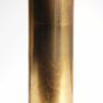 Doré 20" Gilded Glass Cylinder Vase