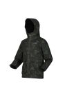 Childrens/Kids Salman Camo Insulated Waterproof Jacket - Dark Khaki