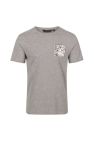 Regatta Mens Cline VI Marl Cotton T-Shirt - Silver grey