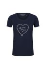 Regatta Womens/Ladies Filandra VI Heart T-Shirt (Navy) - Navy