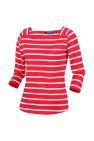 Regatta Womens/Ladies Polexia Stripe T-Shirt - True Red/White