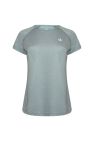 Womens/ladies Corral Marl Lightweight T-Shirt - Capri Blue