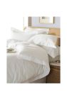 Riva Home Oxford Duvet Sheet and Pillowcase Set (White) (Queen) (UK - King) - White