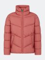 Girls' Deanna Jacket with Standing Collar - Clay Pink
