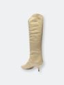 Maryana Lo Crocodile-Embossed Leather Boot