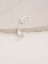 Bliss Cubic Zirconia Earrings - Silver - Silver