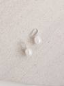 Elouise Pearl Earrings - Silver - Default Title