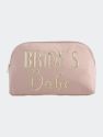 "Bride's Babe" Cosmetic Pouch - Blush