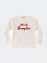 "Hello Pumpkin" Sweatshirt - Ivory