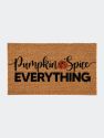 "Pumpkin Spice Everything" Doormat - Natural