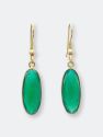 Kavya Green Onyx Earrings