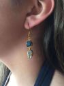 Tika Apatite + Aqua Chalcedony Earrings