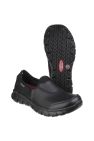 Occupational Womens/Ladies Sure Track Slip On Work Shoes (Black)
