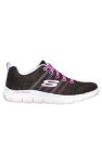 Skechers Childrens Girls Skech Appeal 2.0 High Energy Lace-Up Sneakers (Black/Multi)