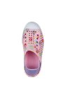 Skechers Girls Hello Daisy Shoes (Pink/White Print)