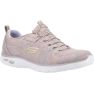 Womens/Ladies Empire DLux Sneakers - Taupe/Rose Gold/White - Taupe/Rose Gold/White