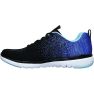 Womens/Ladies Flex Appeal 3.0 Shes Iconic Sneakers - Black/Blue