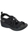 Womens/Ladies Pier-Lite Sandals - Black - Black