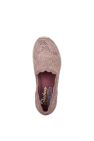 Womens/Ladies Seager Bases Covered Shoes - Mauve
