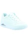 Womens/Ladies Uno Frosty Kicks Sneakers - Mint - Mint
