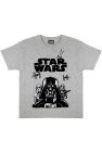 Star Wars Boys Darth Vader Stormtrooper T-Shirt (Heather Grey) - Heather Grey
