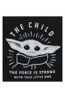 Star Wars: The Mandalorian Girls The Force Is Strong The Child Cropped T-Shirt (Black)