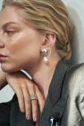 Baroque Pearl Mini Earrings - Sterling Silver