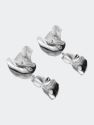 The Fold Earrings - Sterling Silver