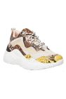 Womens/Ladies Antonia Lace Up Leather Sneaker (Multicolored) - Multicolored