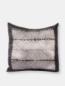 Ara Black Silk Pillow