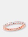 Ultra Thin Eternity Band - Rose Gold