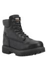 Mens Direct Attach Lace Up Safety Leather Boots (Black) - Black