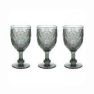 Tognana by Widgeteer Savoia Grey Goblets, Set of 3 - Grey