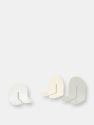 Dumbo Bookend Pair - Large Cool White