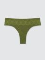 VIP Thong With Lace - Terrarium Moss With Terrarium Moss Lace