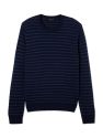 Shadow Stripe Crewneck Sweater