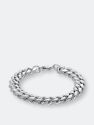 Crucible 12mm Stainless Steel Curb Bracelet 8.5"