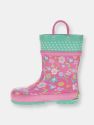Kids Flutter Rain Boot - Pink