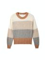 Block Stripe Cashmere Sweater