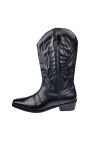 Mens High Clive Western Cowboy Boots (Black)
