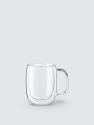 Coffee Glass Mug, 12oz. 355ml, 12oz, 2-Piece